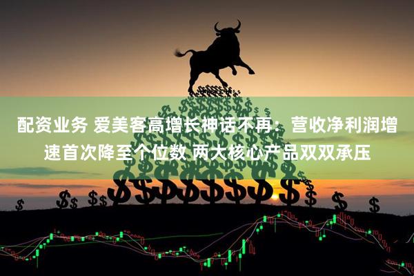配资业务 爱美客高增长神话不再：营收净利润增速首次降至个位数 两大核心产品双双承压
